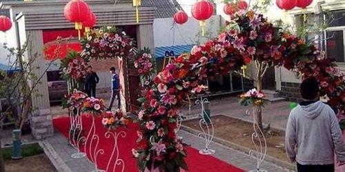 农村婚礼现场布置图片,一场别具一格的农村婚礼现场布置